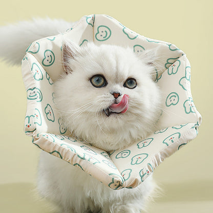 2Way 防水 アニマル 柄 エリザベス カラー 5002