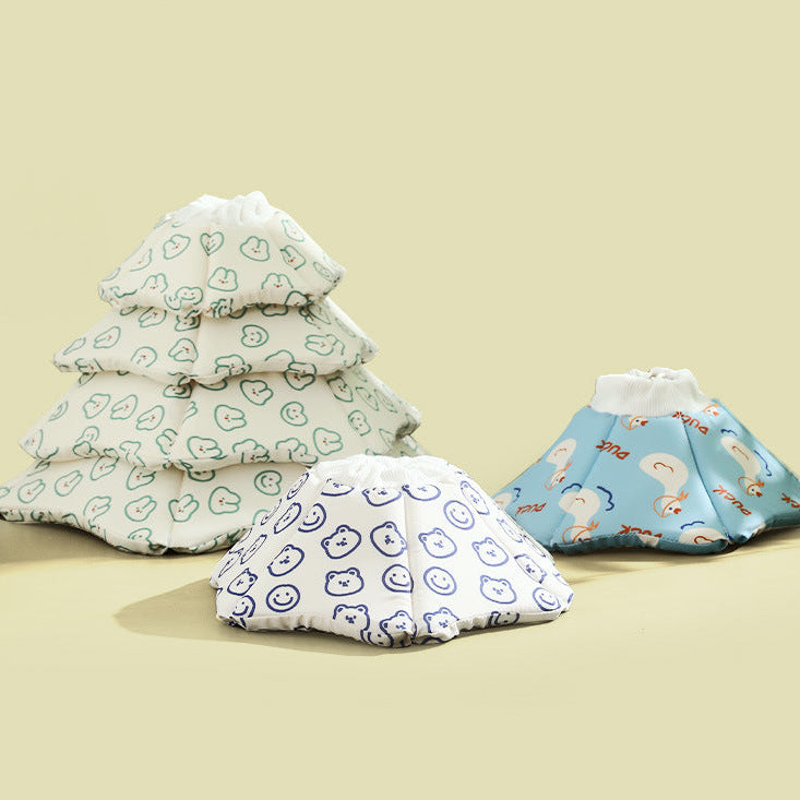 2Way 防水 アニマル 柄 エリザベス カラー 5002