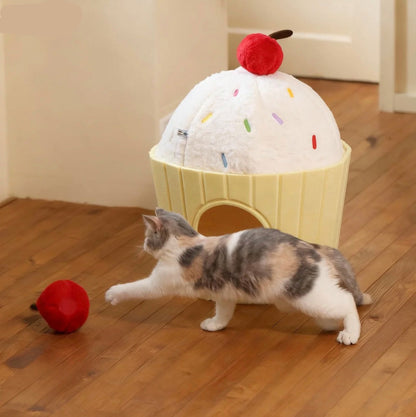 キュート ケーキ ハーフドーム ベッド 3002