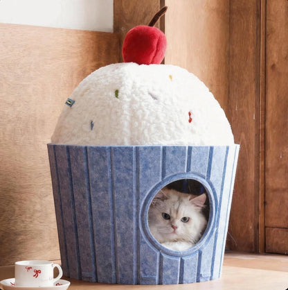 キュート ケーキ ハーフドーム ベッド 3002