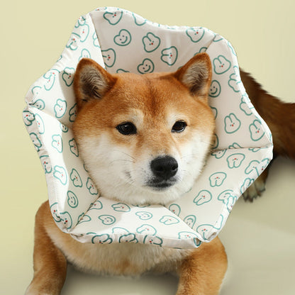 2Way 防水 アニマル 柄 エリザベス カラー 5002