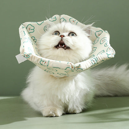 2Way 防水 アニマル 柄 エリザベス カラー 5002