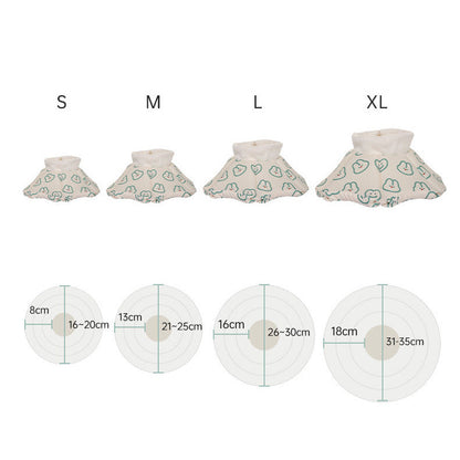 2Way 防水 アニマル 柄 エリザベス カラー 5002