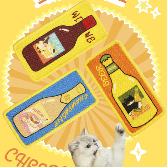 ボトル モチーフの 爪とぎ4001