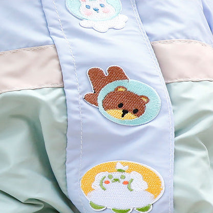 パステルカラー 小型犬用 ダウンジャケット 1003