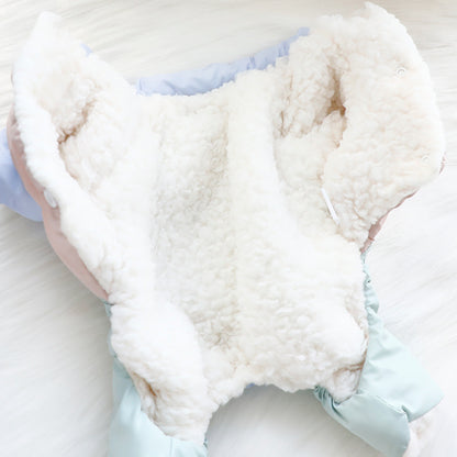 パステルカラー 小型犬用 ダウンジャケット 1003