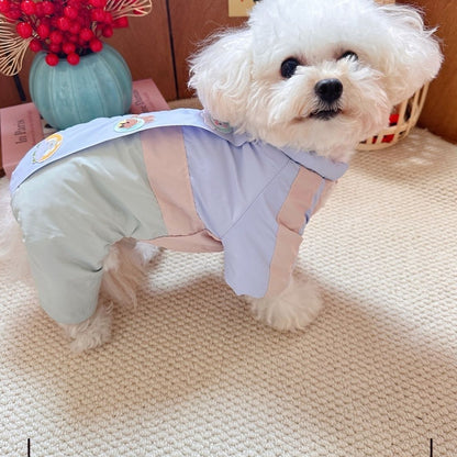 パステルカラー 小型犬用 ダウンジャケット 1003