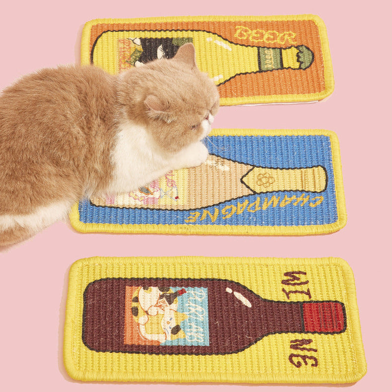 ボトル モチーフの 爪とぎ4001